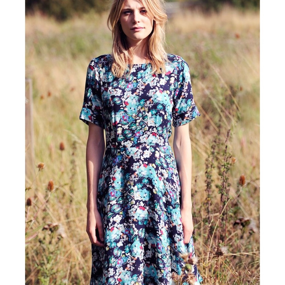 Brora Watercolor Floral Ladies Dress UK10/…